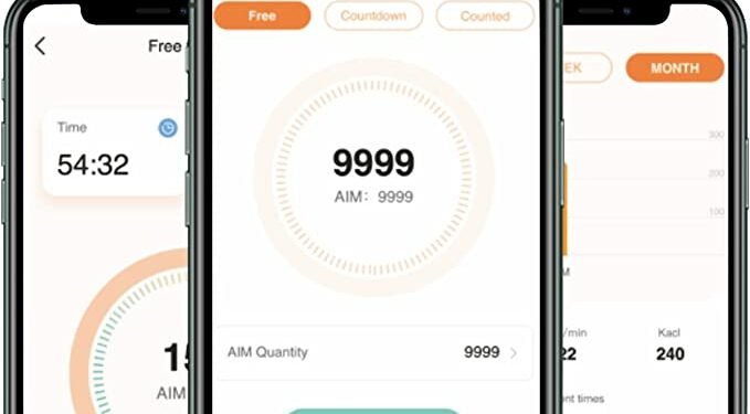 PIEPEIEGG Smart Dumbbell Set Exercise